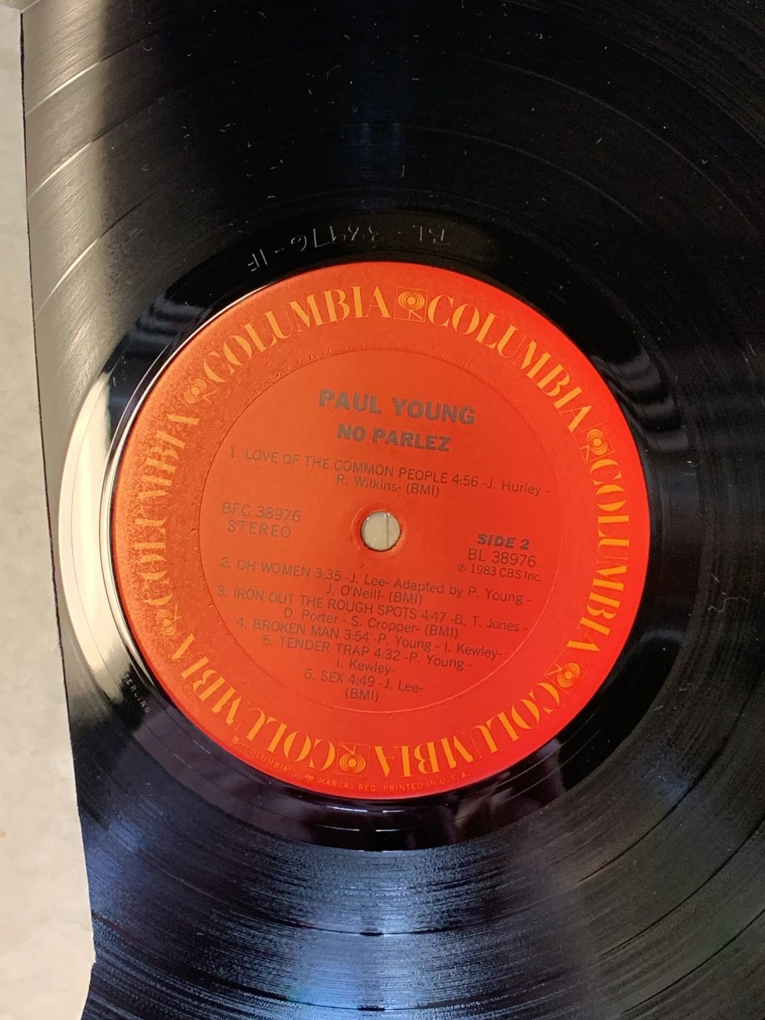 Paul Young – No Parlez (1983, Columbia)