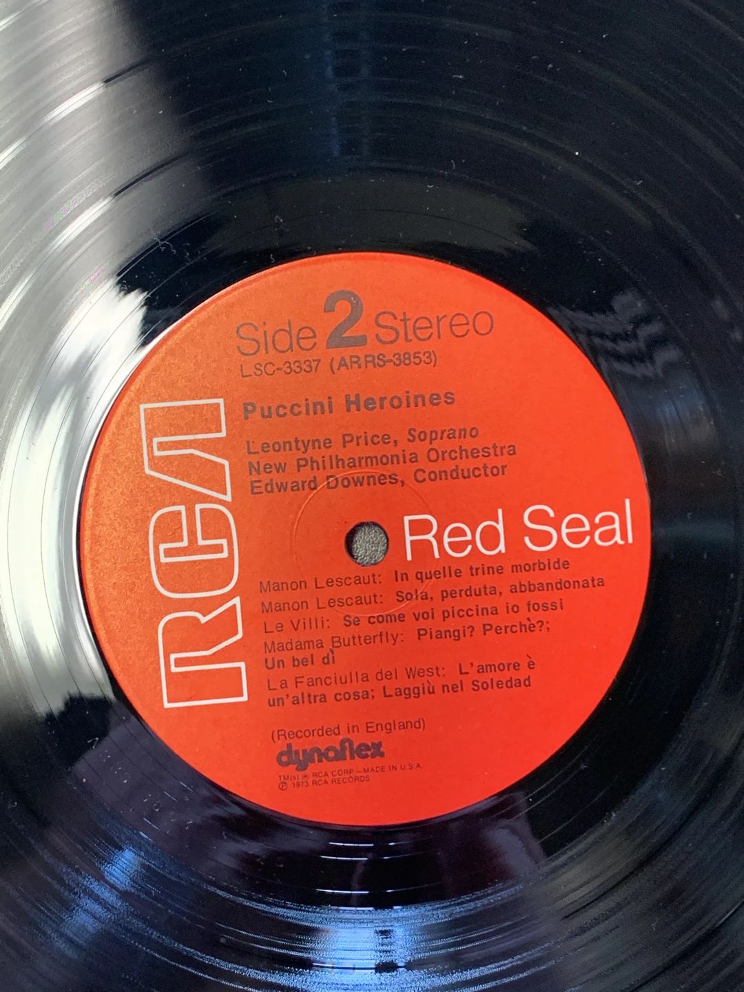 Leontyne Price|Edward Downes – Puccini Heroines (1976, RCA Red Seal)