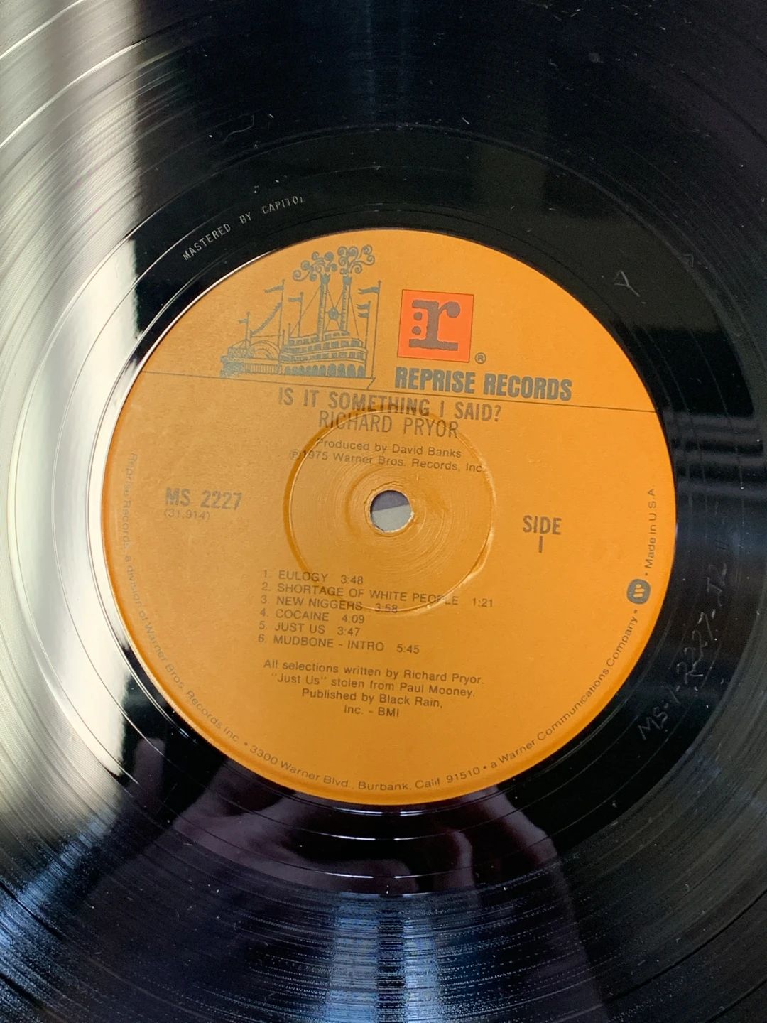 Richard Pryor – ...Is It Something I Said? (1975, Reprise Records)