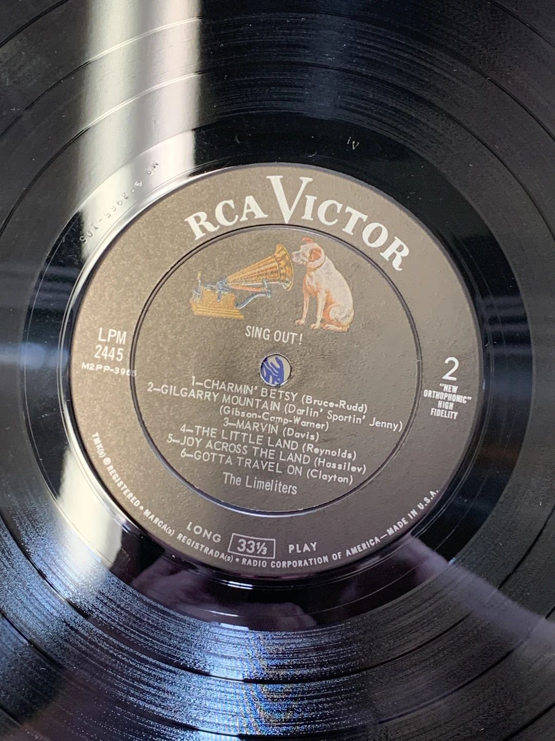Limeliters, The – Sing Out! (1962, RCA Victor)