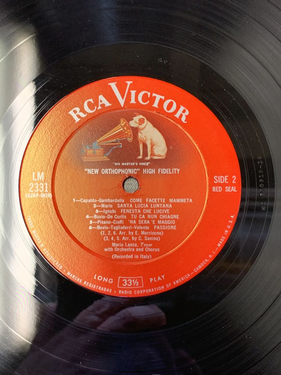 Mario Lanza – Mario! (1959, RCA Victor Red Seal)