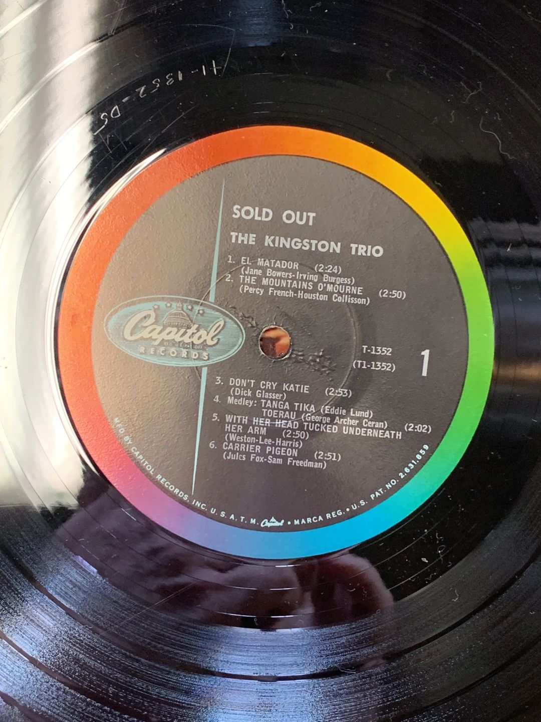 Kingston Trio – Sold Out (1960, Capitol Records)