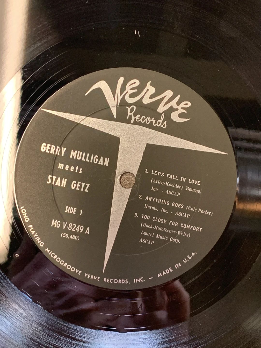 Gerry Mulligan|Stan Getz – Gerry Mulligan Meets Stan Getz (1961, Verve Records)