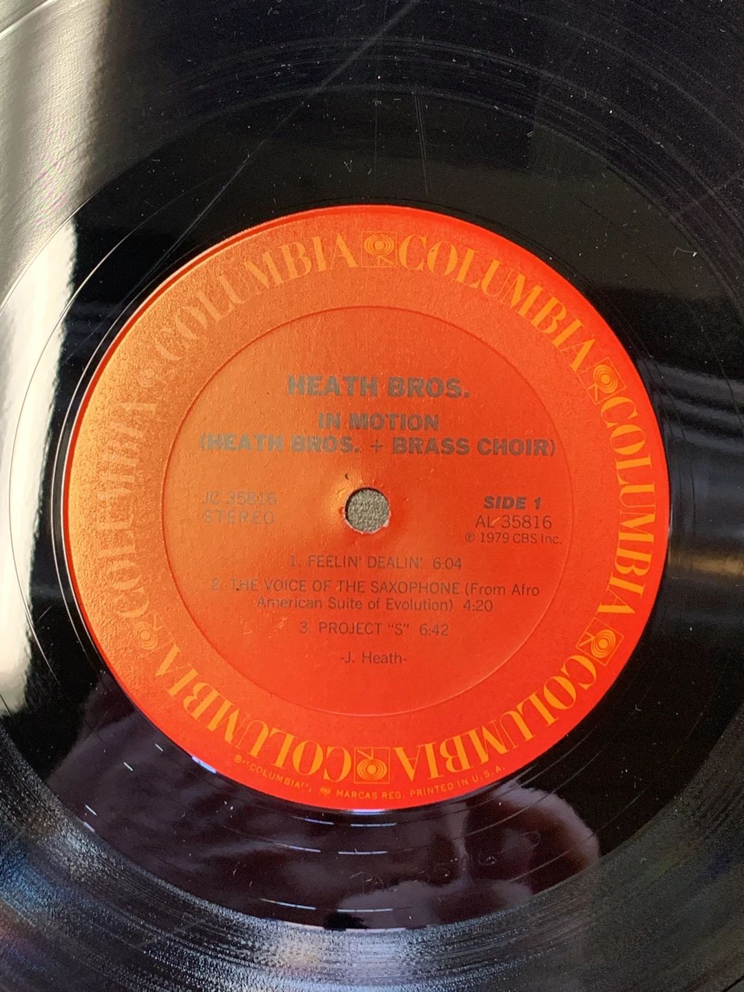 Heath Brothers|Brass Choir|Stanley Cowell, The – In Motion (1979, Columbia)