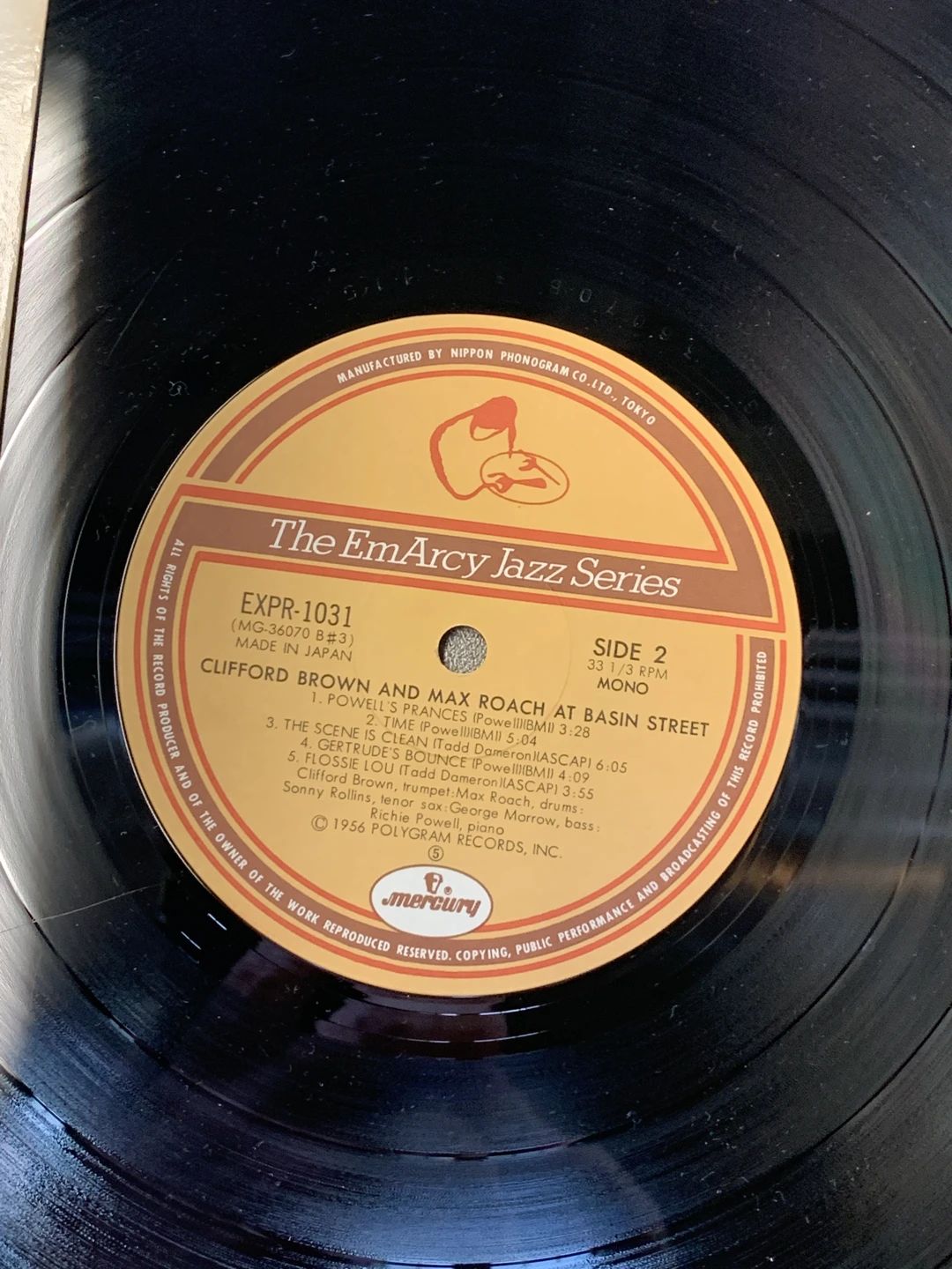 Clifford Brown And Max Roach – At Basin Street (1956, EmArcy)