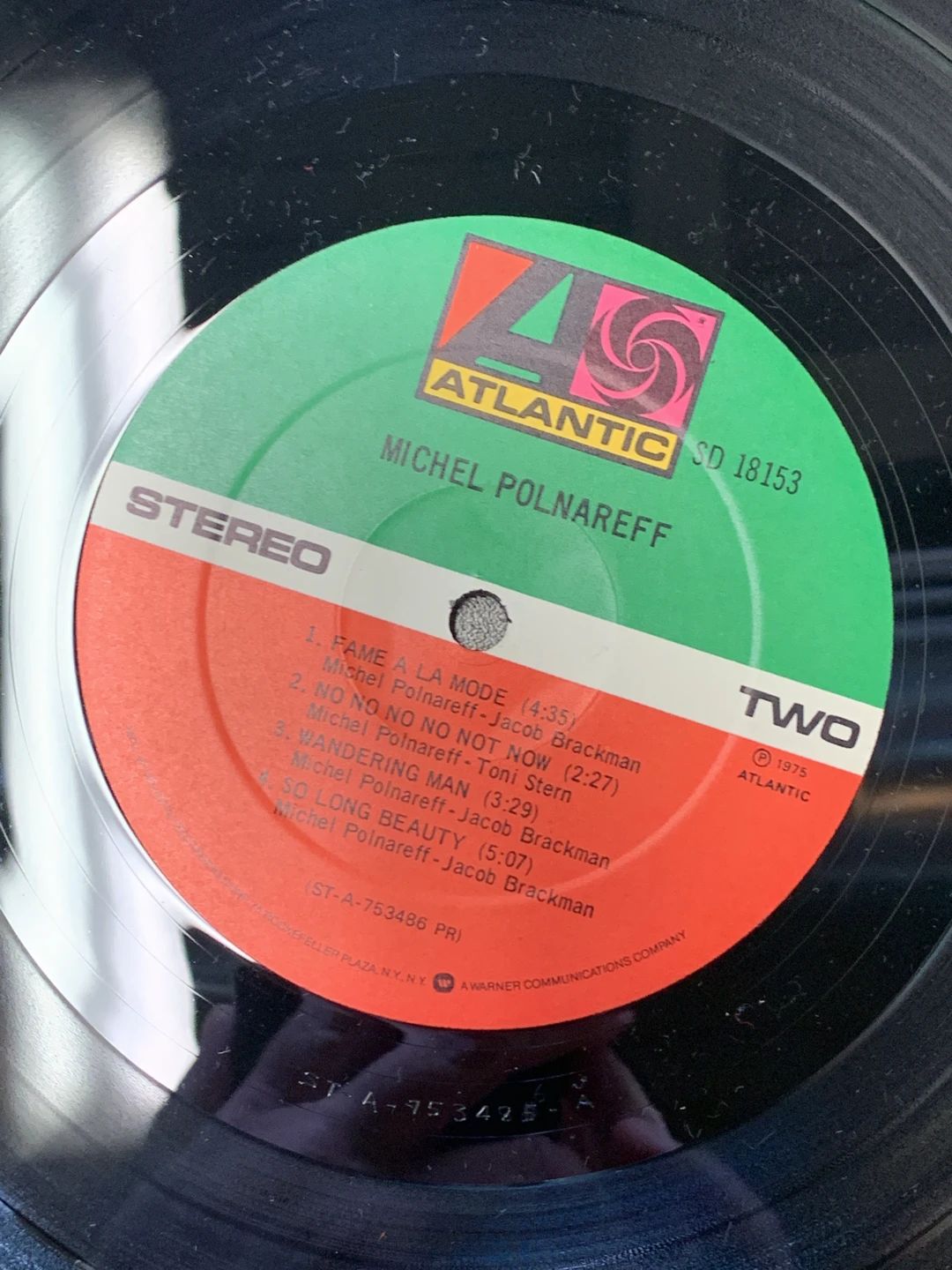 Michel Polnareff – Michel Polnareff (1976, Atlantic)