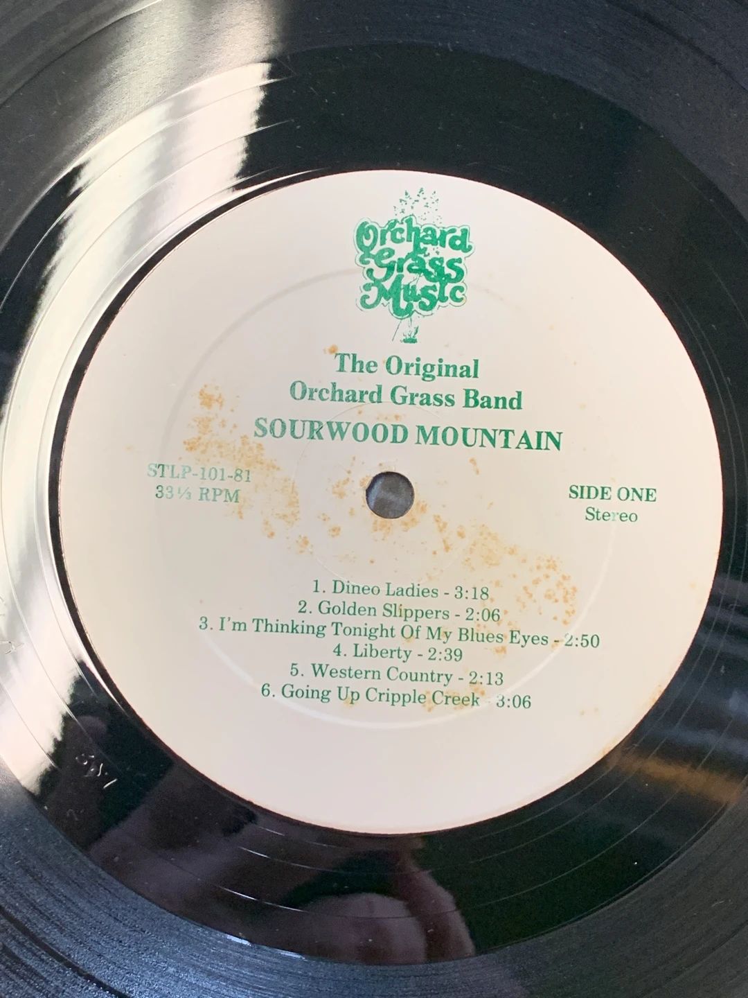 Original Orchard Grass Band, The – Sourwood Mountain (1981, Orchard Grass Music)