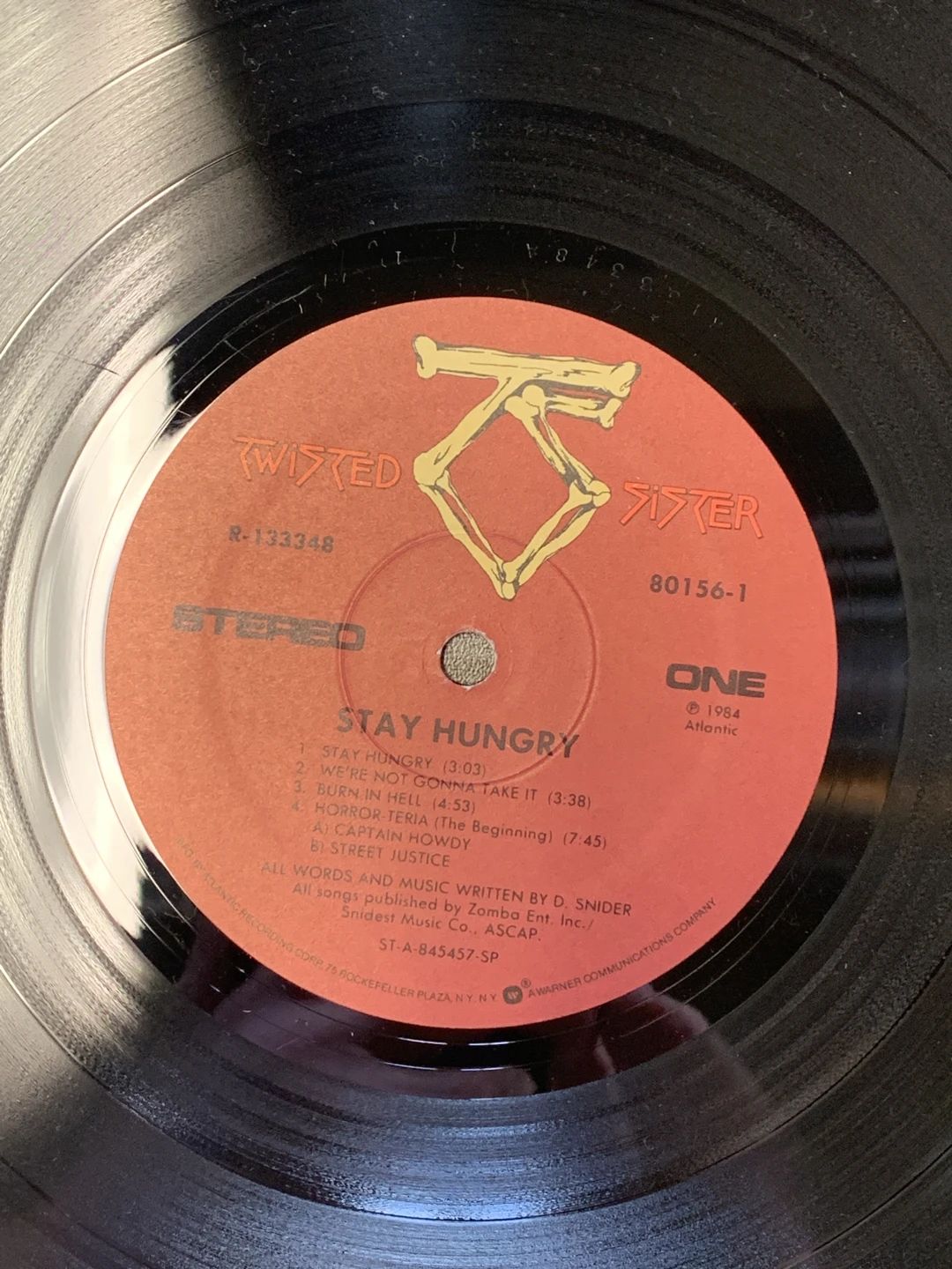 Twisted Sister – Stay Hungry (1984, Atlantic)