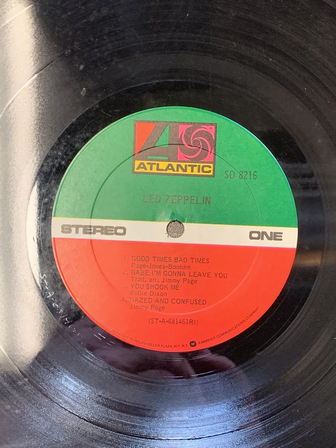 Led Zeppelin – Led Zeppelin (1970, Atlantic)