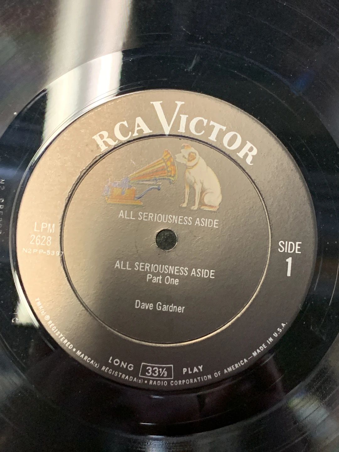 Brother Dave Gardner – All Seriousness Aside (1963, RCA Victor)