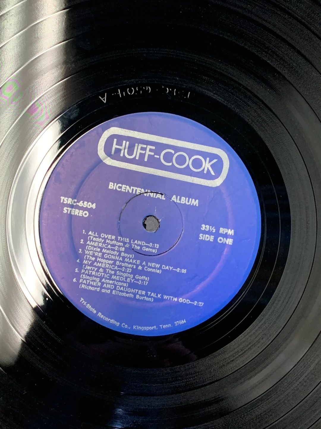 Various – Bicentennial Album (Tri-State Recording Company)