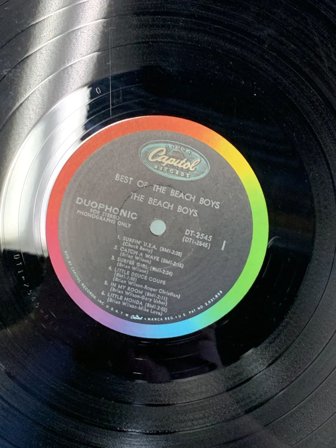 Beach Boys, The – Best Of The Beach Boys (1966, Capitol Records)