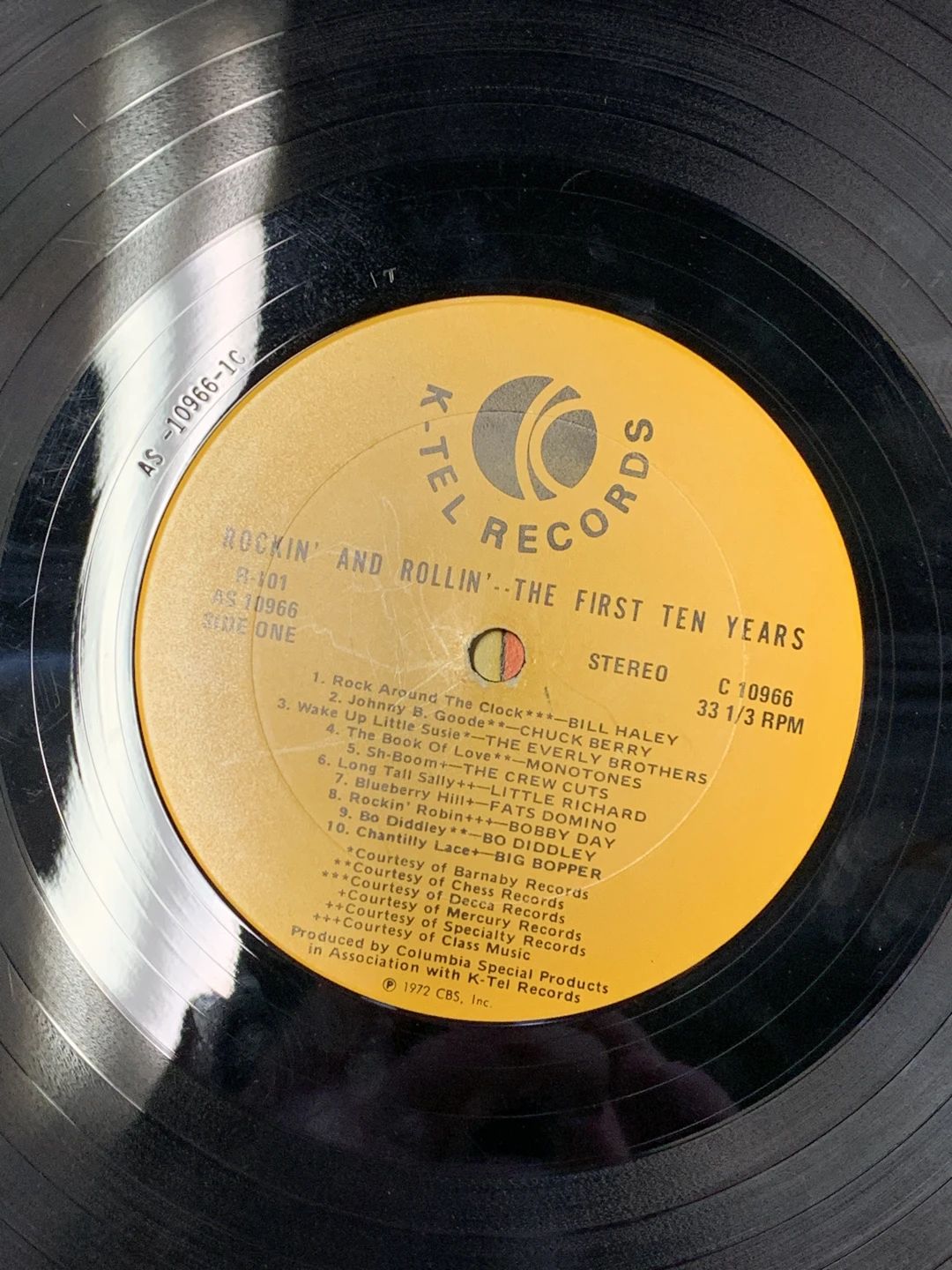 Various – Rockin' And Rollin' - - The First Ten Years (1972, K-Tel)
