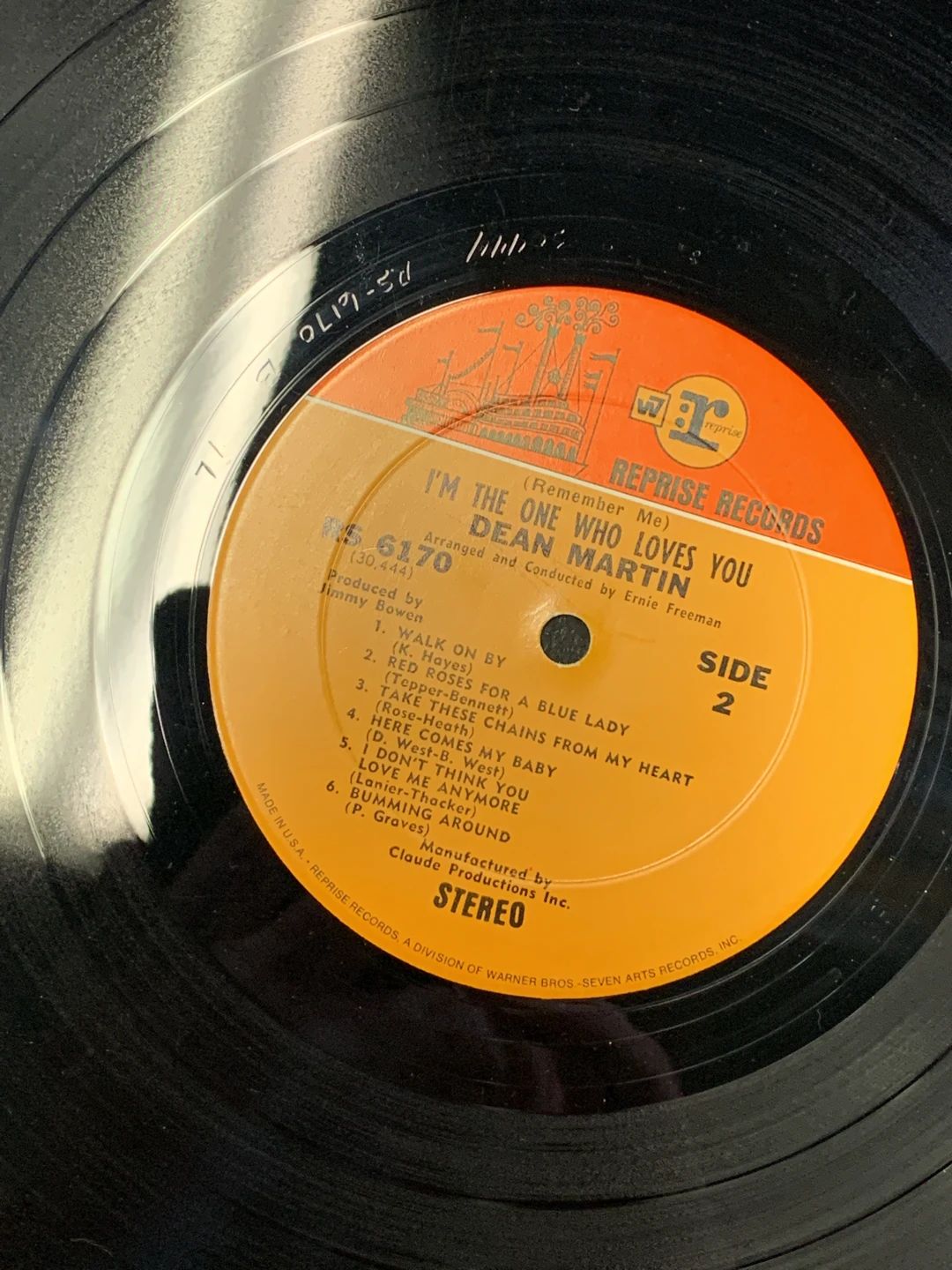 Dean Martin – (Remember Me) I'm The One Who Loves You (1965, Reprise Records)