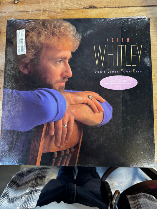 Keith Whitley : Don't Close Your Eyes (LP,Album)