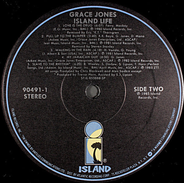 Grace Jones : Island Life (LP,Compilation,Stereo)
