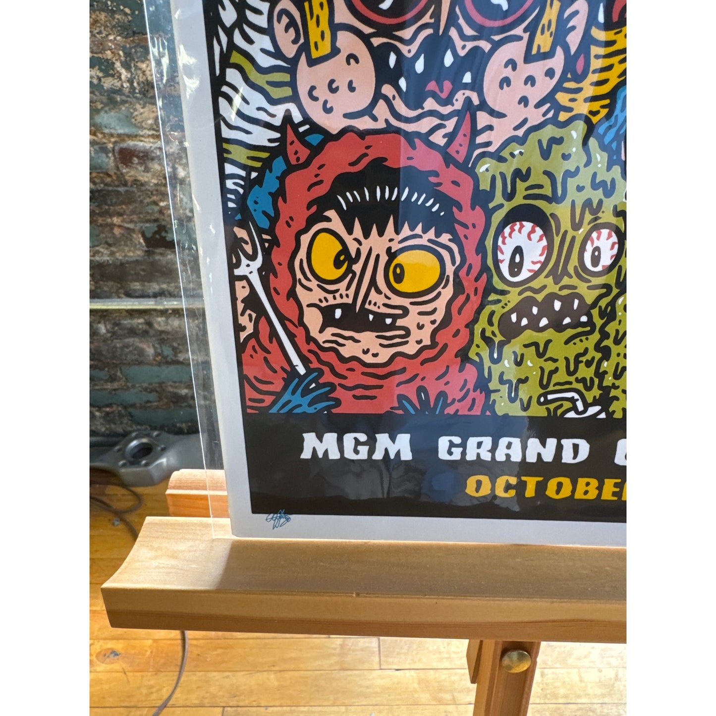 Phish 2018 Vegas Hex Aunzo Poster 507 of 800