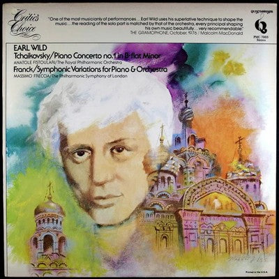 Anatole Fistoulari|Royal Philharmonic Orchestra|Philharmonic Symphony Of London|Earl Wild - Piano Concerto No. 1 In B Flat Minor / Symphonic Variations (1976, Quintessence) (1976, Quintessence)