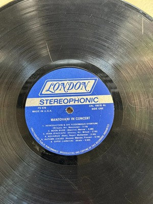 Mantovani And His Orchestra - Mantovani In Concert (1970, London Records) (1970, London Records)