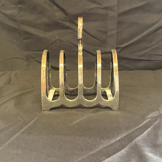 Angle Plate Sterling Silver 4 Piece Toast Rack