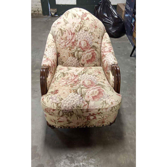 Vintage Stanford Furniture French Louis XV Style Bergere Chairs