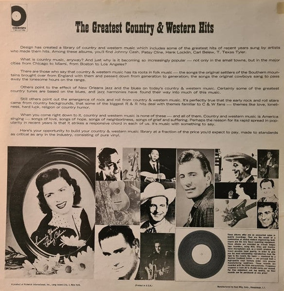Various : Days Of Sand & Shovels - You Gave Me A Mountain - Stand By Your Man & Other Country Favorites (LP,Compilation,Stereo)