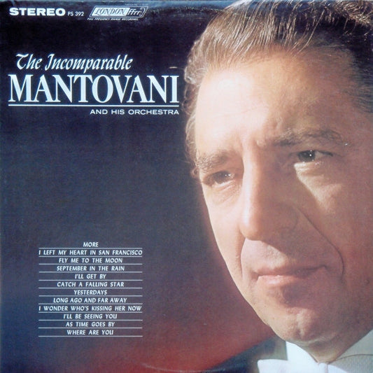 Mantovani And His Orchestra : The Incomparable Mantovani (LP,Album,Stereo)