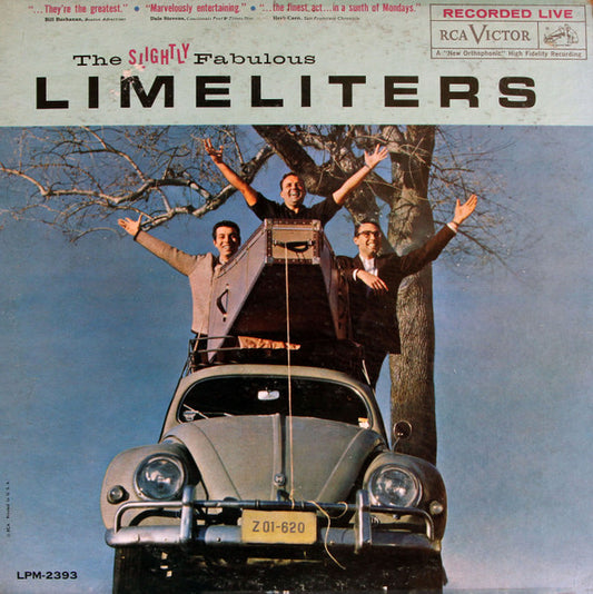 The Limeliters : The Slightly Fabulous Limeliters (LP, Album, Mono)