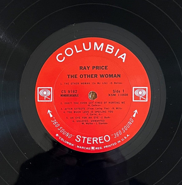 Ray Price : The Other Woman (LP,Album,Stereo)