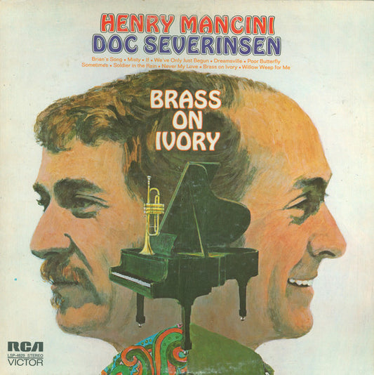 Henry Mancini & Doc Severinsen : Brass On Ivory (LP,Album)