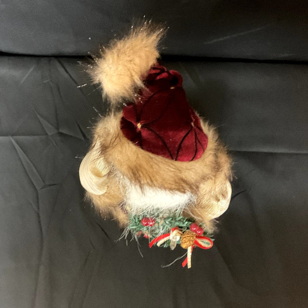 Vintage Lighted Santa Claus Tree Topper