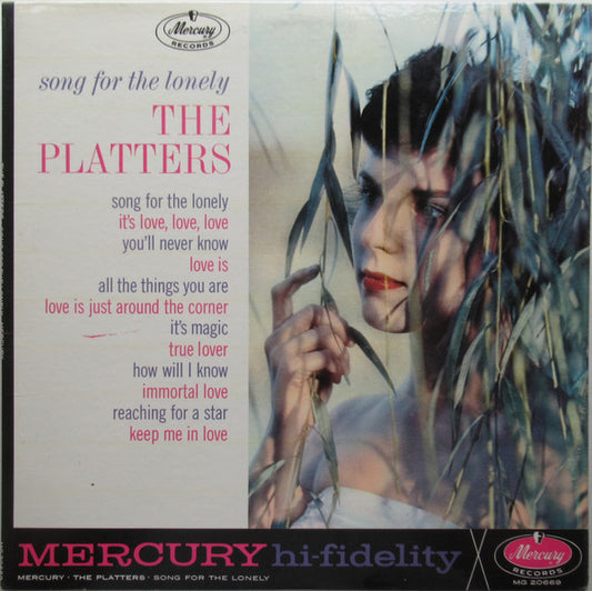 The Platters : Song For The Lonely (LP,Album,Mono)