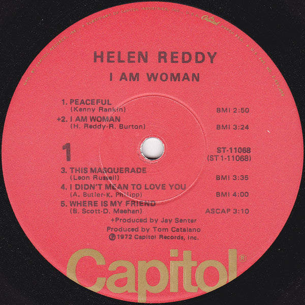 Helen Reddy : I Am Woman (LP,Album)