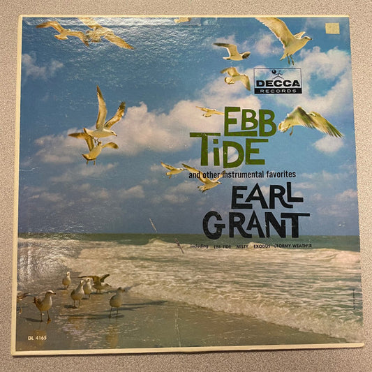 Earl Grant : Ebb Tide And Other Instrumental Favorites (LP,Album,Mono)