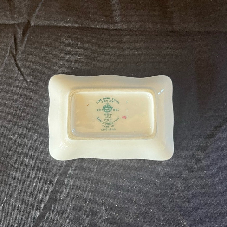 Crown Staffordshire Bone China Pin Dish