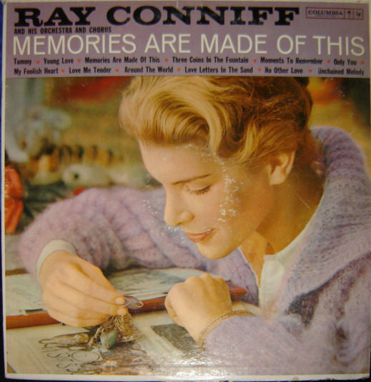 Ray Conniff And His Orchestra & Chorus : Memories Are Made Of This (LP,Album,Mono)