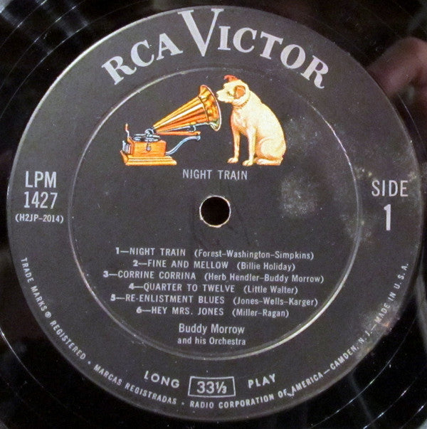 Buddy Morrow And His Orchestra : Night Train (LP,Album,Mono)