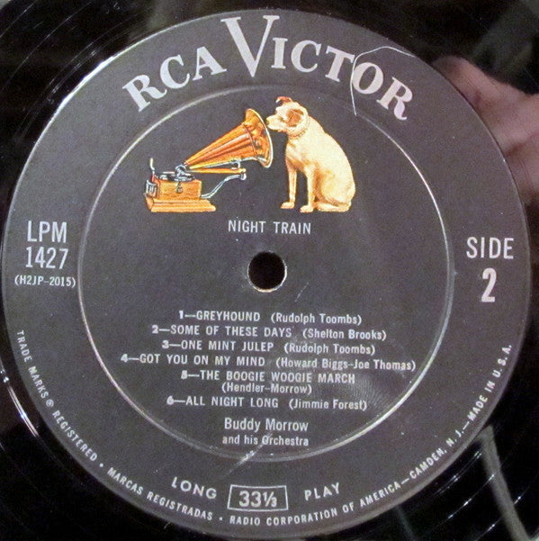 Buddy Morrow And His Orchestra : Night Train (LP,Album,Mono)