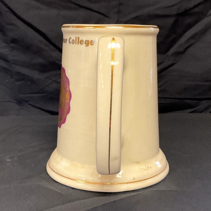 Southern Seminary Junior College Gold Rimmed Beer Stein