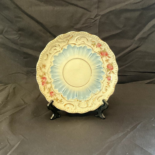 Vintage Hand Painted Porcelain Saucer