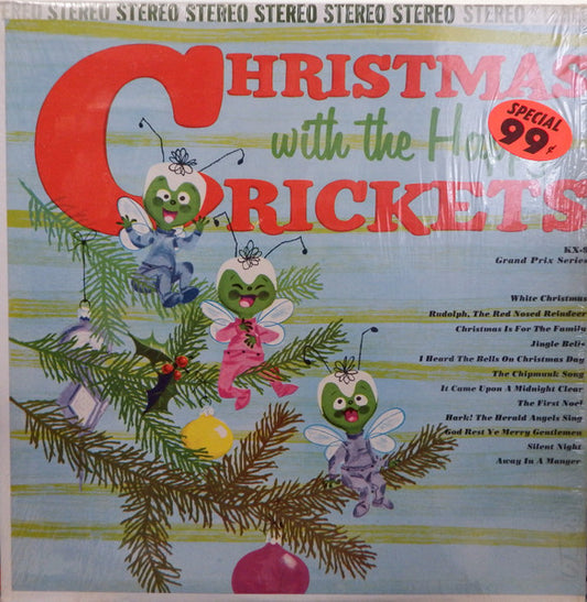 The Happy Crickets : Christmas With The Happy Crickets (LP,Album,Stereo)