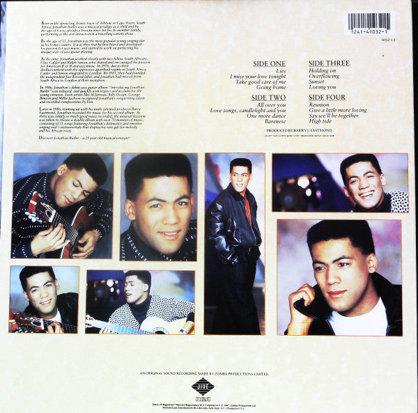 Jonathan Butler : Jonathan Butler (LP,Album)