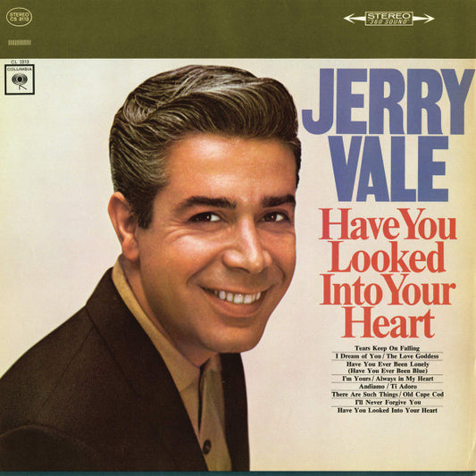 Jerry Vale : Have You Looked Into Your Heart (LP,Album,Stereo)