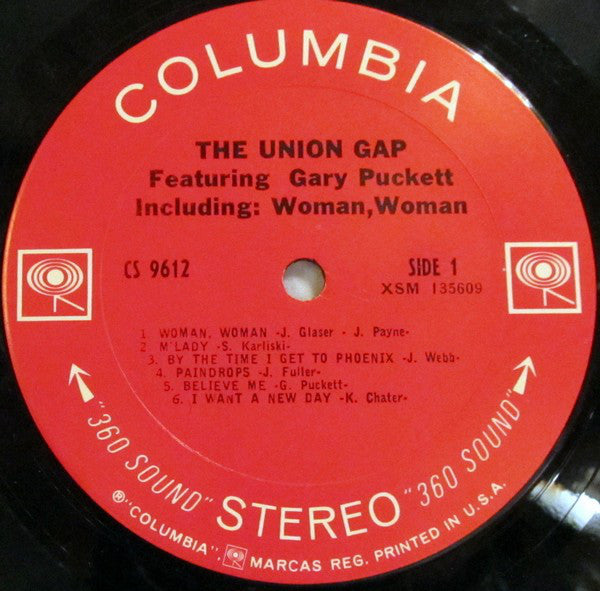 Gary Puckett & The Union Gap : Woman, Woman (LP,Album,Stereo)