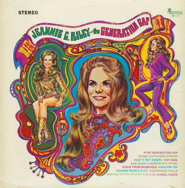 Jeannie C. Riley : The Generation Gap (LP,Album)
