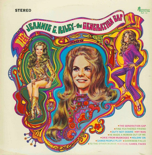 Jeannie C. Riley : The Generation Gap (LP,Album)