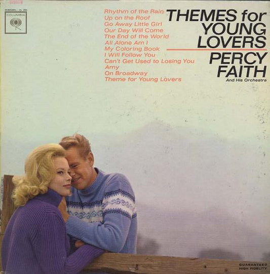 Percy Faith & His Orchestra : Themes For Young Lovers (LP,Album,Mono)