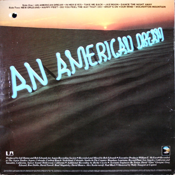 The Dirt Band : An American Dream (LP,Album,Stereo)
