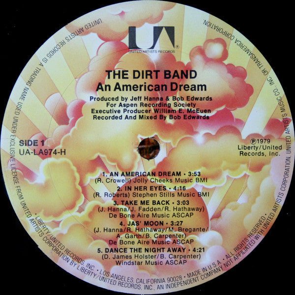 The Dirt Band : An American Dream (LP,Album,Stereo)