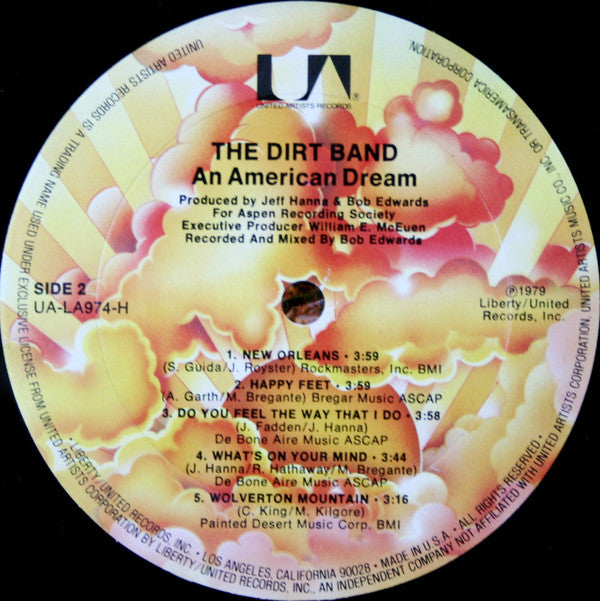 The Dirt Band : An American Dream (LP,Album,Stereo)